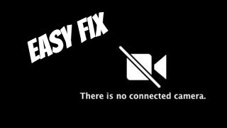 FIX "There Is No Connected Camera" WITHOUT USING TERMINAL!!! | masterbrendan
