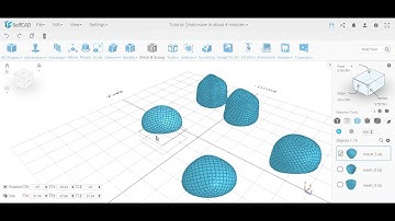 How to make unique organic shapes in SelfCAD
