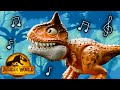 Jurassic World Official Music Video 🦖🎶 | CARNO CHOMP | Mattel Action!