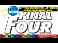 Cdst final four forecast its raining huskies andor tigers show