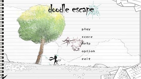 Doodle Escape | Java Games | Gameplay On Android j2me Loader | PART 1