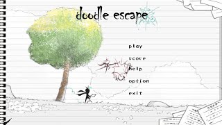 Doodle Escape | Java Games | Gameplay On Android j2me Loader | PART 1