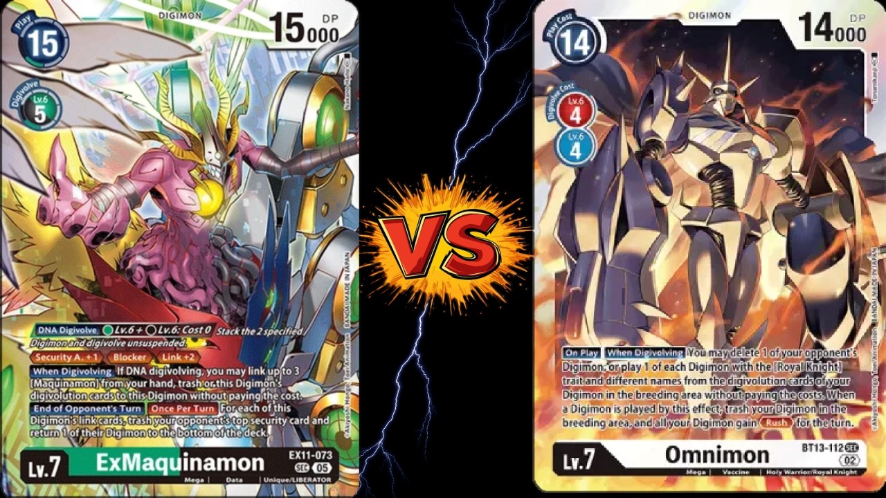 ExMaquinamon VS Royal Knights | Digimon Card Game | EX 11 | Match Comentado de Exhibición