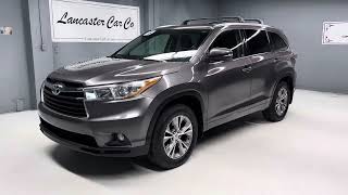 *sold*1owner 2015 Toyota Highlander XLE all wheel drive with only 72,652 miles!