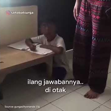 Tuh kan hilang otaknya..😂😂😂