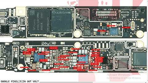 GOOGLE PIXEL 5 In Out Voltes Power Shot Problem Ways Hardware Solution #borneoschematic #gsmstore #b