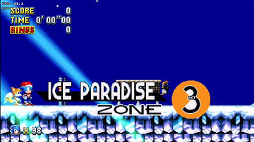 Ice Paradise Zone Sonic Mania Plus Mod Showcase BoxEmu Android Winemu Poco X3 Pro 8 256 SD860