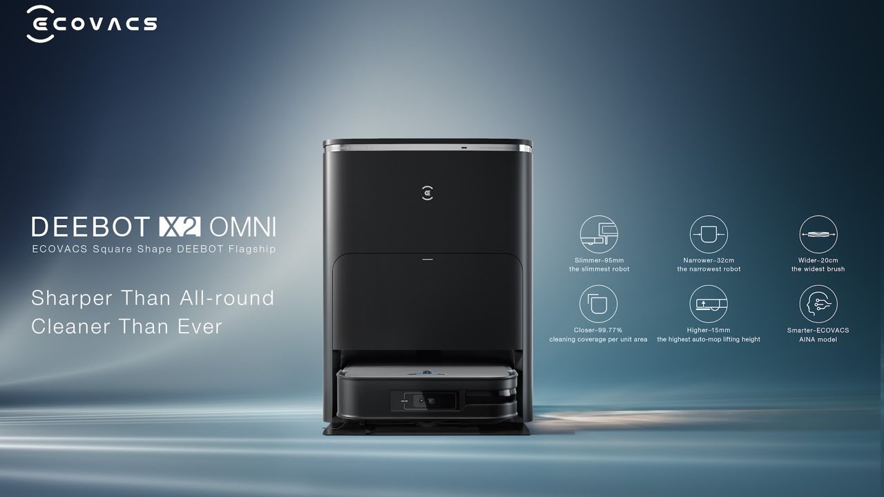 Introducing ECOVACS DEEBOT X2 OMNI - YouTube