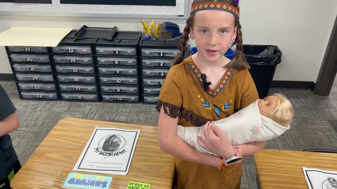 3rd Grade Wax Museum at South Prairie Elementary