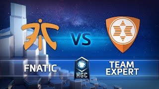 HGC EU - Phase 1 Part 2 - Game 5 - Team expert vs Fnatic