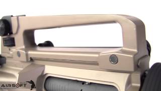 Prezentare video arma M4A1 TAN full metal CYMA CM.002A1