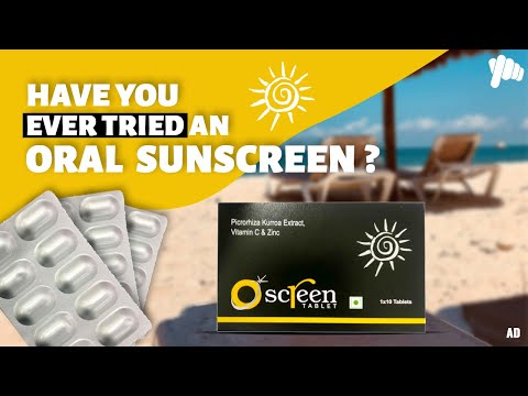 Best Oral Sunscreen | Oscreen Product Review | Sun Protection @clickoncaredotcom