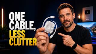This Retractable Fast Charging Cable Packs 100W Power