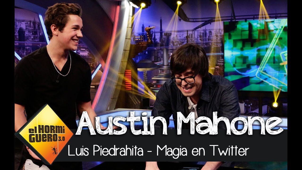 Austin Mahone en El Hormiguero 3.0 - Magia con Piedrahita: La baraja tuitera