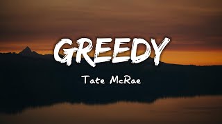 Tate McRae   greedy (Lyrics) slowed + reverb