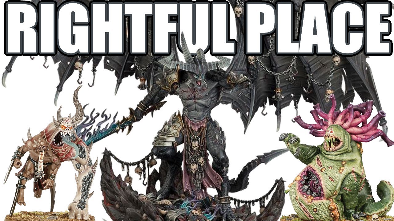YEAR OF CHAOS!! // Warhammer 40K Chaos Daemons Shadow Legion