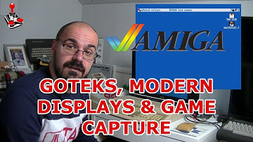 Amiga 500 - Modern Displays, Game Capture & GOTEK | Cheap but decent solution