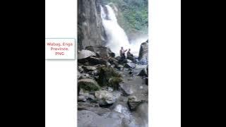 Waterfalls in Wabag, Enga province, Papua New Guinea