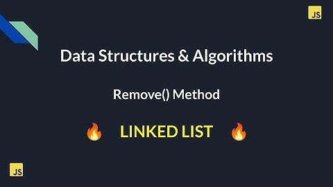 32. Remove Method in Singly Linked List | Step By Step Explanation | Master DSA in JavaScript