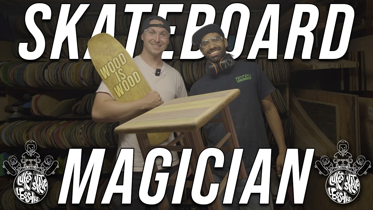 This Skateboard Workshop Is INSANE…