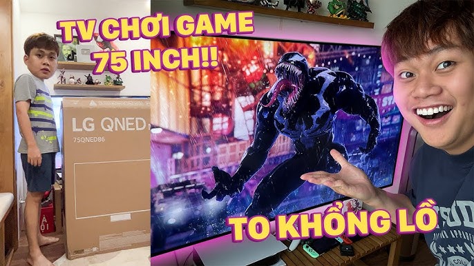 MỚI MUA TV 75 INCH VỀ ĐỂ QUẨY GAME:)) - 75 TRIỆU MINILED XEM ĐÃ ...