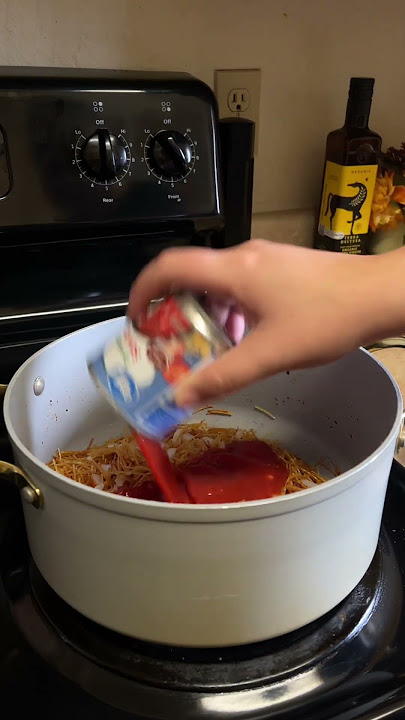 Making Fideo #fideo #shorts