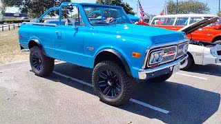 Beautiful 70's GMC Jimmy SUV at Cape Cod Ma Car Show 8/16/2025