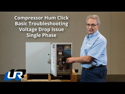 Compressor Hum Click Basic Troubleshooting Voltage Drop Issue Single Phase