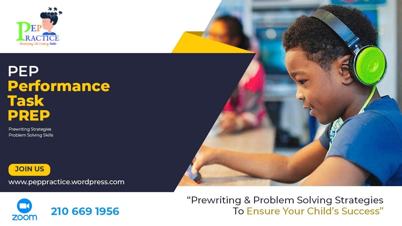 Performance Task PEP Series