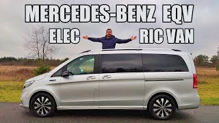 MercedesBenz EQV Electric Van (ENG)  Test Drive and Review