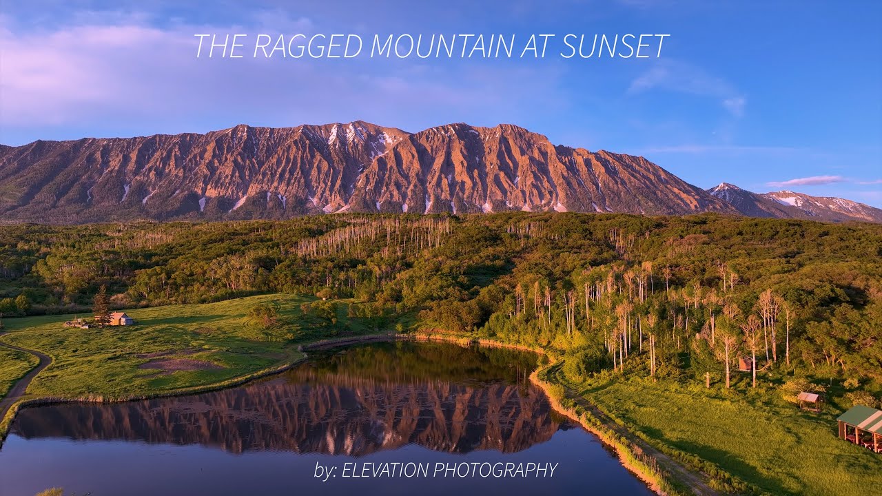 The Ragged Mountain At Sunset - YouTube