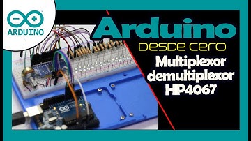 MULTIPLEXOR CD74HC4067M 16 canales para aumentar pines a tu arduino |arduino desde cero ESPAÑOL