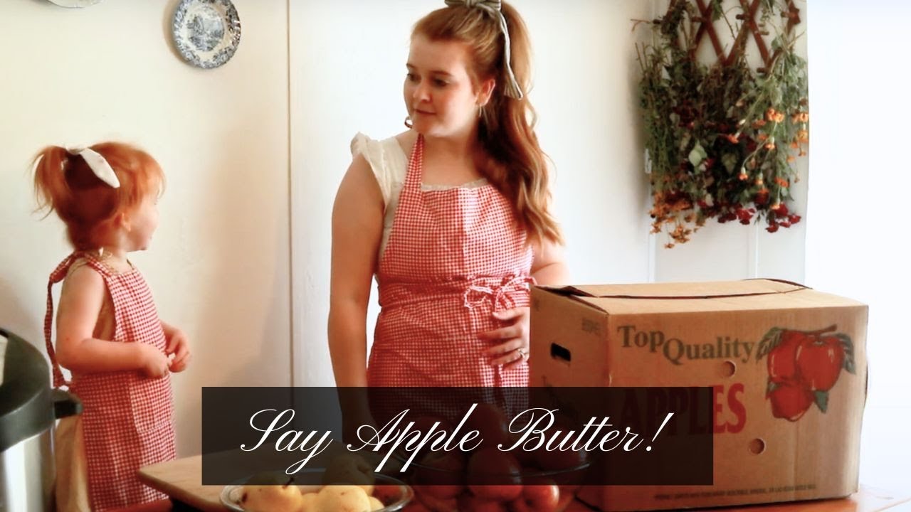 Old Fashioned Apple Butter, Adding Animals To The Farm and Our First Orchard Apples