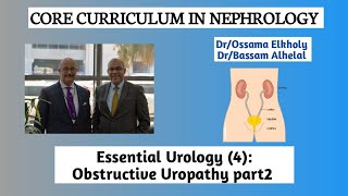 Essential Urology (4): Obstructive Uropathy part 2 Dr/Ossama Elkholy