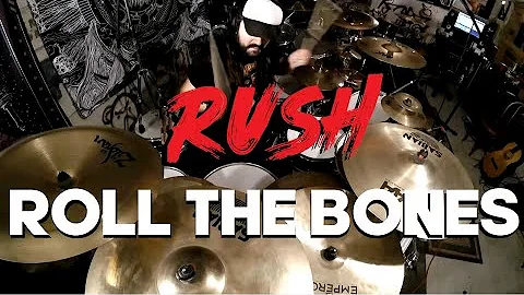 ROLL THE BONES - RUSH - DRUM COVER