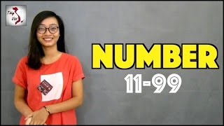 Learn Vietnamese With Tvo Numbers 11 - 99