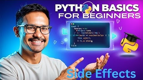 # Python # side effect #