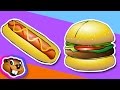 Learn Junk Food Names (Clip) - ESL School Learning Video