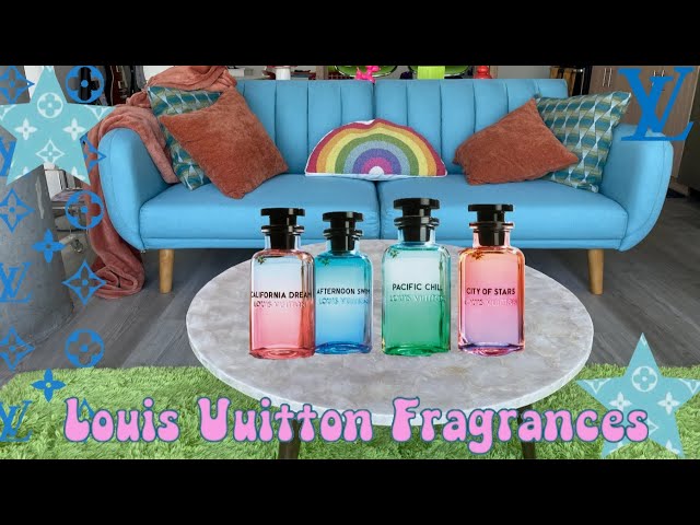 Louis Vuitton Fragrances Review (Pacific Chill, Afternoon Swim, City Of  Stars, and California Dream) 