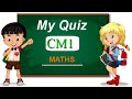 Quiz cm1  exercices de math  enfant de 9  10 ans  10 questions  qcm