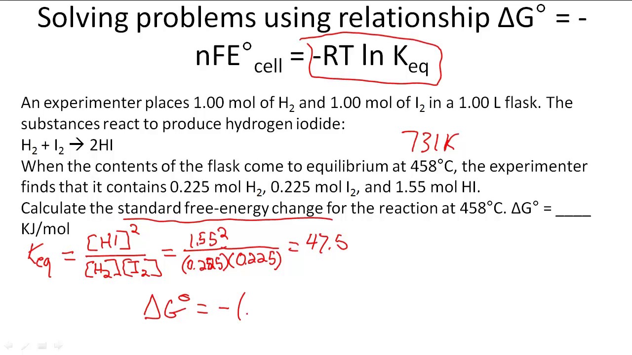 Solving Problems Using Relationship Dg Nfe Cell Rt Ln Keq Youtube
