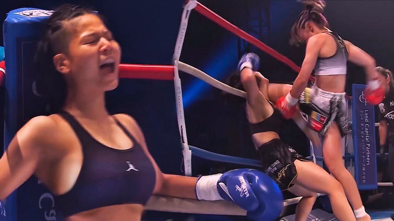 Girls Kickboxing K-1 Fight: 18-Year-Old Korean vs Experienced Japanese Fighter