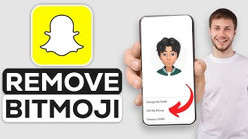 How To Remove Bitmoji From Snapchat (2024) | Delete Avatar on Snapchat Profile