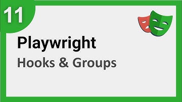 Playwright Beginner Tutorial 11 | Hooks & Groups