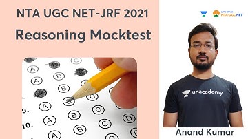 Reasoning Mocktest | Reasoning | NTA UGC NET-JRF 2021 | Anand Kumar