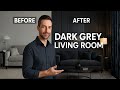 Top 10 Dark Grey Living Room Ideas