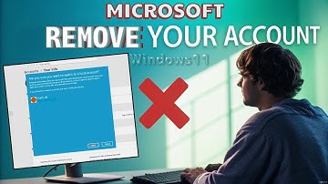 how to remove microsoft account in windows 11