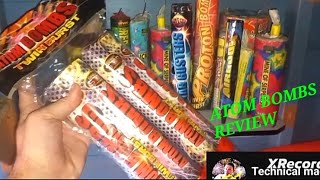 #ATOM BOMBS REVIEW #FIREWORKS #PYRO #FIREWORKS REVIEW 