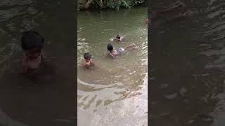 Village &amp; Nature Vibes#VillageLife #RuralAdventures #NatureLovers #RiverDa#🏊 Playful #SummerVibes# #