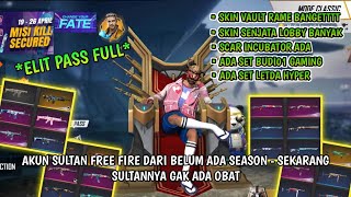 JUAL AKUN FREE FIRE SULTAN PARAH all senjata PART 4